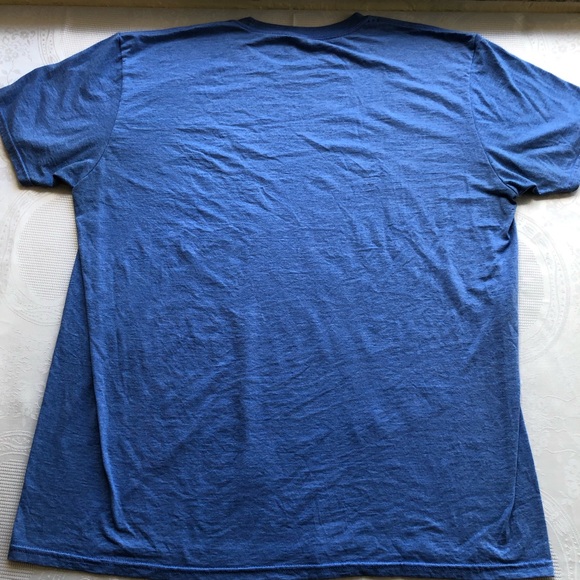 Mustang Ford Est. 1964 Blue Printed Vintage T-Shirt Men’s Size XL Classic Tee - Picture 2 of 14